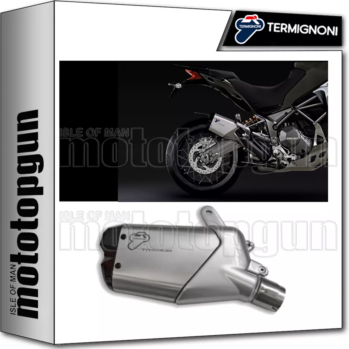 TERMIGNONI EXHAUST RACE TITANIUM DUCATI MULTISTRADA 1200 ENDURO