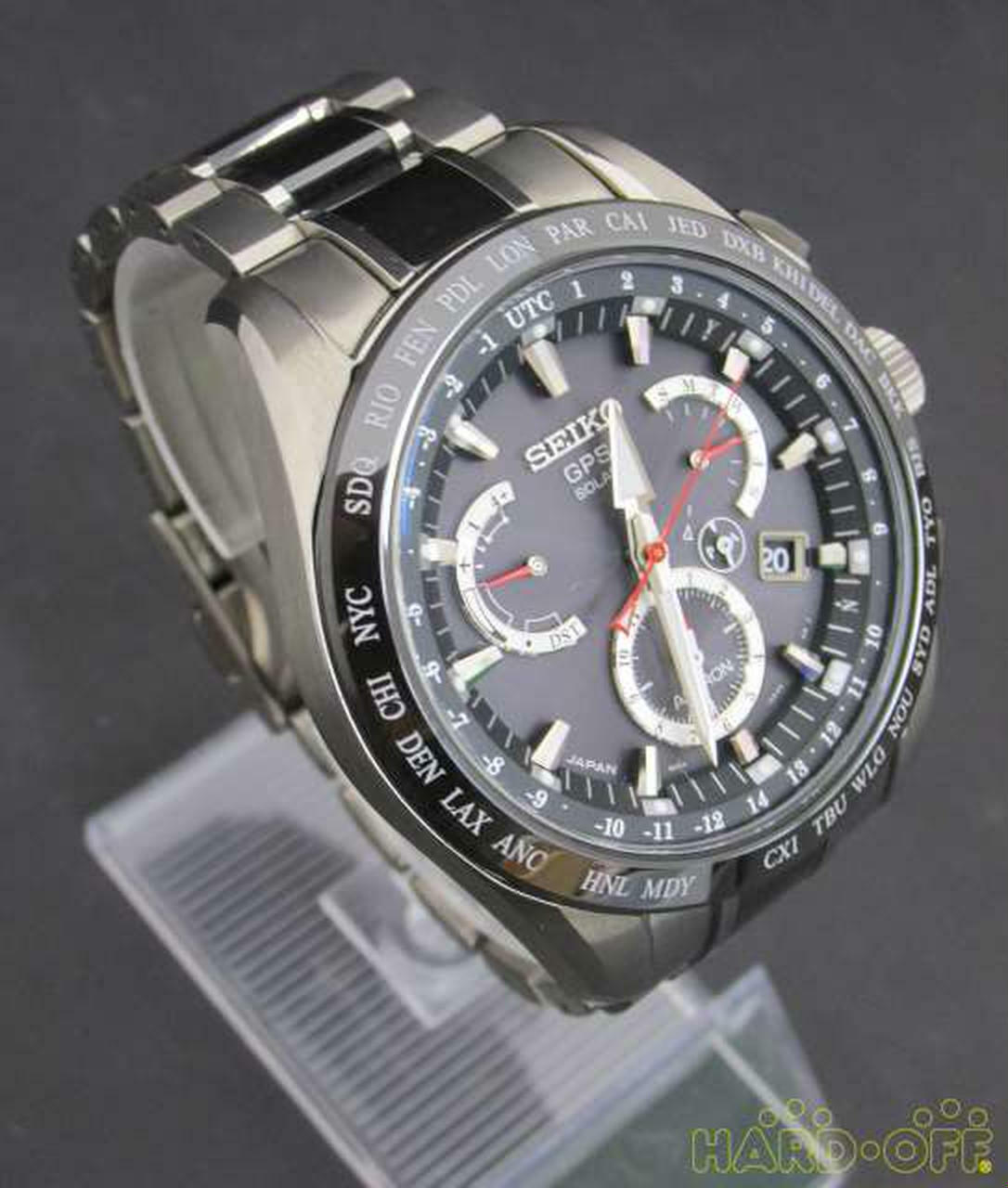 Seiko Astron 8X53-0AB0-2 Japan Titanium Ceramic GPS Solar Mens 