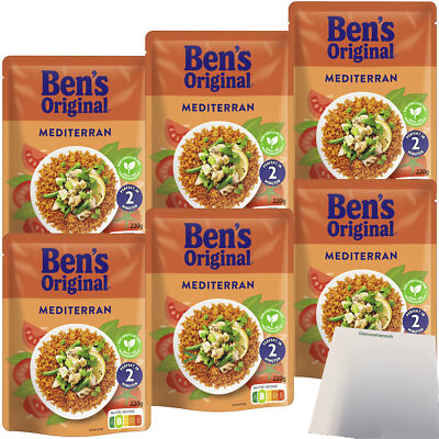 Ben's Original Express Mediterran 6er Pack 6x220g Packung usy Block