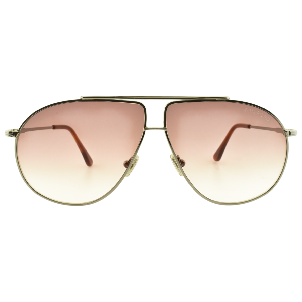 NEW TOM FORD RILEY-02 TF825 14G 62-9-140 Gunmetal Aviator  display picture 3