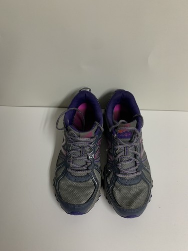 New Balance 412 v2 Women's Size 9.5 Gray & Purple All Terrain Trail Hiking Shoes - Picture 2 of 7