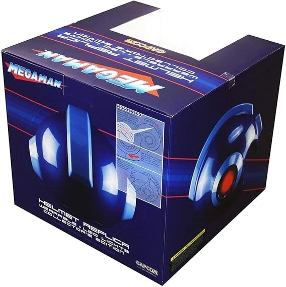 Capcom Mega Man Wearable Blue LED Replica Helmet - RARE - UK Seller - Image 2 of 3