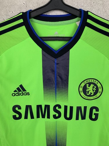 CHELSEA 2010 2011 THIRD FOOTBALL SHIRT ADIDAS JERSEY SIZE S - Picture 2 of 6