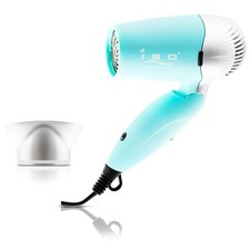 ISO Beauty Lightweight Compact Travel 1000w Hair Dryer keep Dry On the Fly
