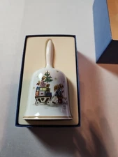 Vintage Schmid 1980 'Parade Into Toyland' Christmas Bell by Sister Berta Hummell