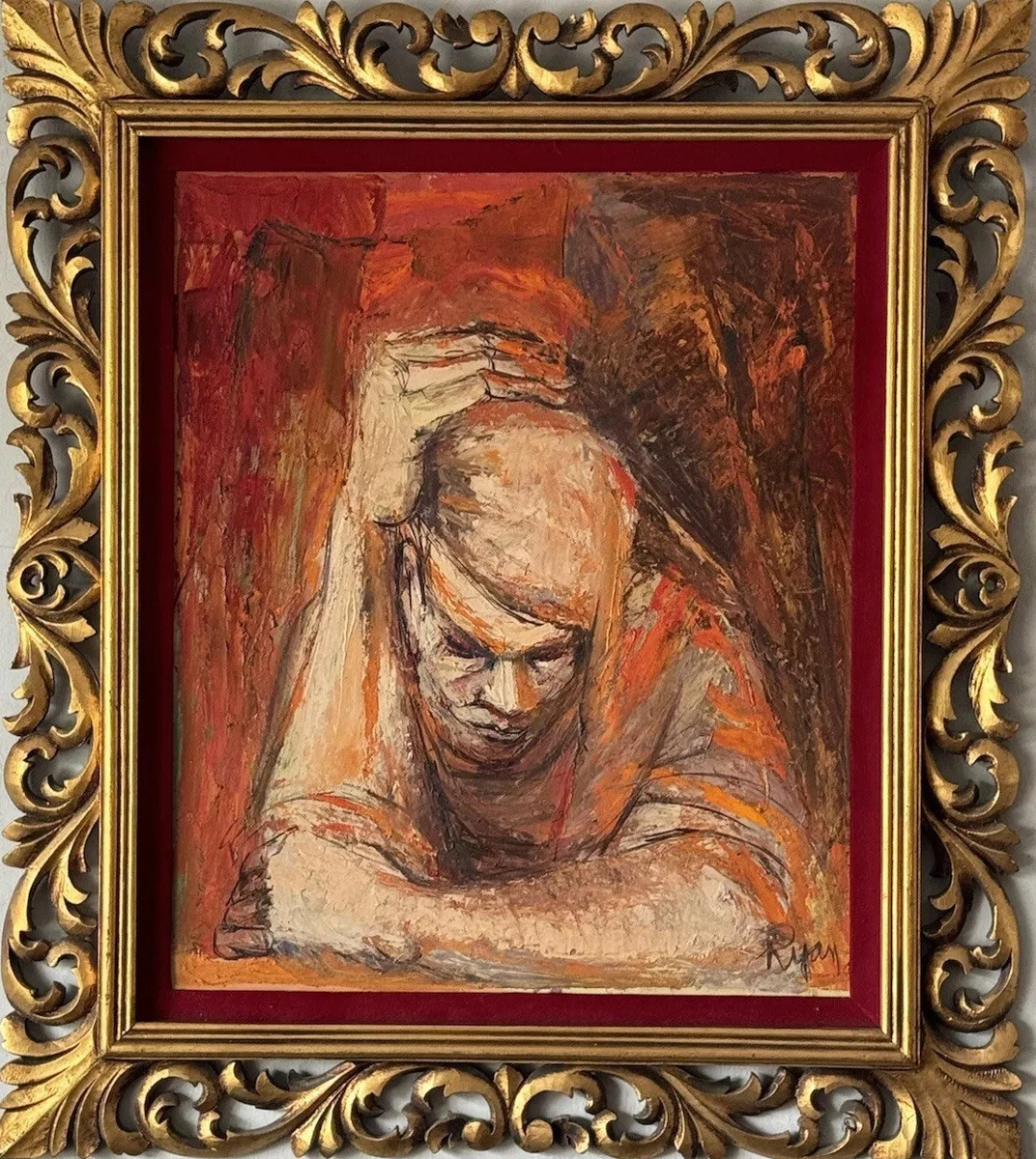 男艺术抽象绘画| eBay