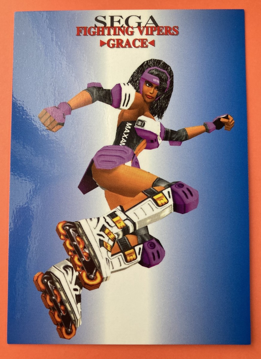 FIGHTING VIPERS GRACE No.17 Card SEGA FREAKS Game F/S | eBay