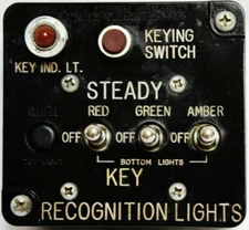 IFF Friend or Foe Identification Switch Box, NOS, WWII Aviation  INS-0116