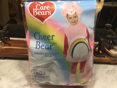 Care Bears Cheer Bear Toddler Girl Halloween Costume 18-24 Months