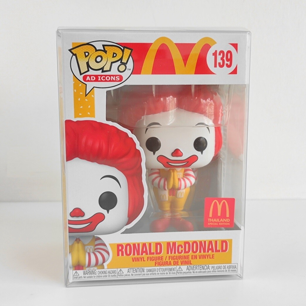 En Oferta Iconos Publicitarios Funko Pop #139 Mcdonald'S Ronald Mcdonald Tailandia Edición Especial