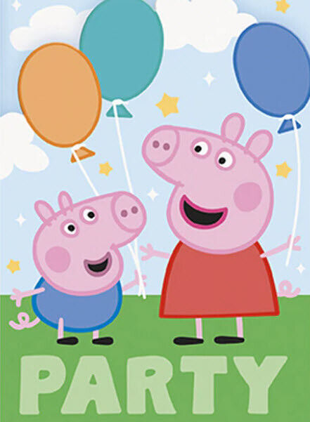 Pretty UR Party Peppa Pig Theme Paper Cutouts for Birthday Parties