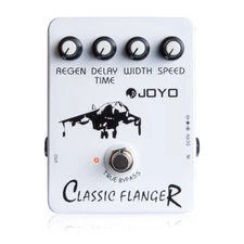 JOYO Classic Flanger Guitar Pedal Like Chorus Sounds True Bypass For Guitar Bass