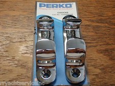 CHOCKS PERKO 1230DP0CHR CHROME PLATED ZINC 4 ...
