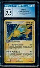 2005 Pokemon EX Unseen Forces #8 Jolteon Holo CGC 7.5 Near Mint+ on eBay