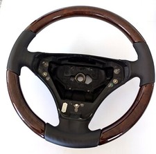 Lenkrad Mercedes W203 CL SPORT COUPE LEDER WURZELHOLZ