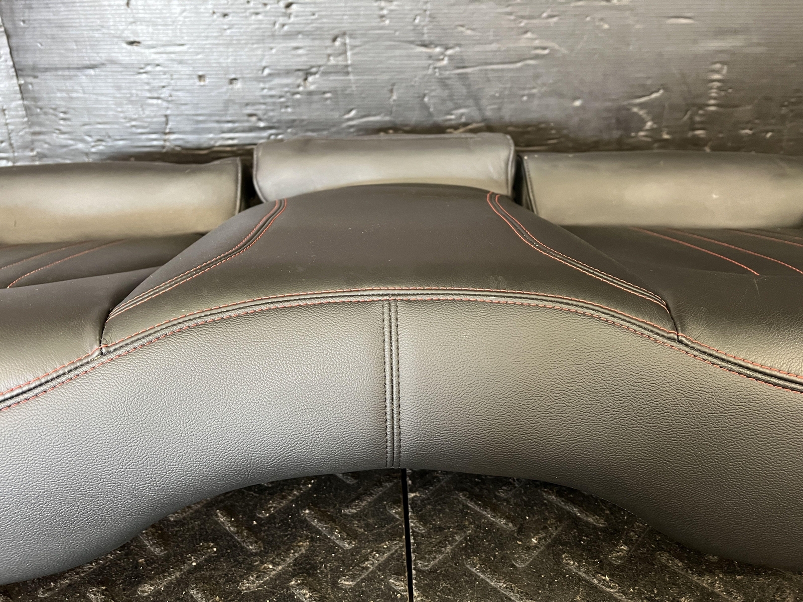 2017 MASERATI GHIBLI BLACK LEATHER REAR BOTTOM SEAT CUSHION TRIM CODE INE