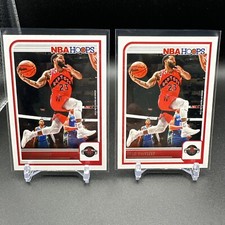 2023-24 Panini NBA Hoops Fred VanVleet #222 Houston Rockets Lot Of 2 Cards