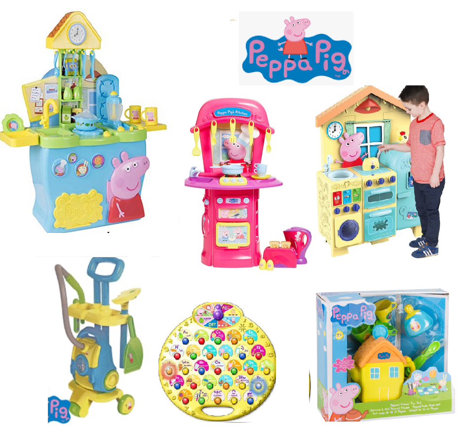 Peppa Pig Playsets Toys- Kitchen/Wooden House/Figures/Vehicle
