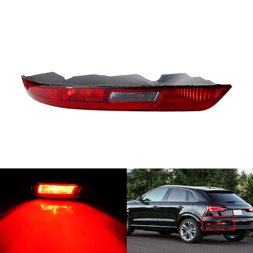 Left Rear Bumper Reflector Light Stop Brake Fog Lamp w/Bulb For 201518 Audi Q3 eBay