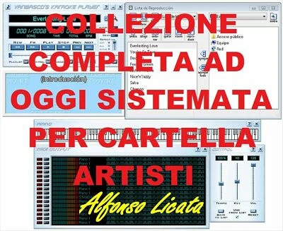 KARAOKE BASES MIDI Complete Collection Order e Agg. a December 2025 + Sanremo 25