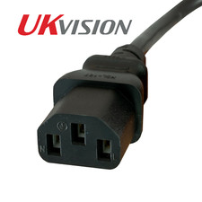 1.5m Long IEC Kettle Lead Power Cable PC Monitor TV C13 Cord 3 Pin UK Plug 13 A