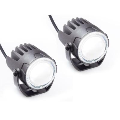 Auxiliary LED High Beam Headlights Universal Motorcycle High Beam, Pair