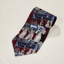 American Film Classic Singing In The Rain Mens Necktie 100% Silk Made In USA...
