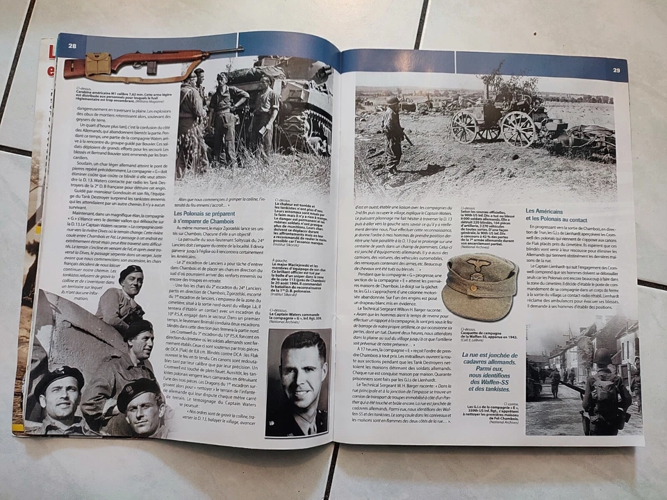 REVUE MAGAZINE BATAILLES NORMANDIE 44 - Été 44 Poche de Falaise Bretagne - Photo 3/4