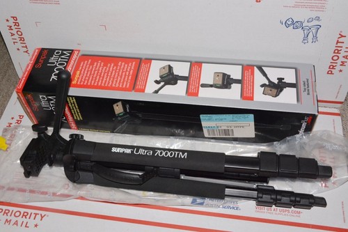 Lightly used Sunpak Platinum Plus Ultra 7000TM 70" Tripod