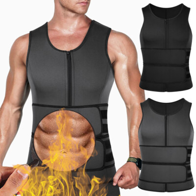 Fajas Colombianas Reductoras Abdomen Para Hombres Neoprene Sauna Body Shaper GYM