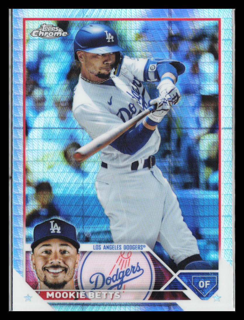 2023 Topps Chrome Mookie Betts #150 Prism Refractor