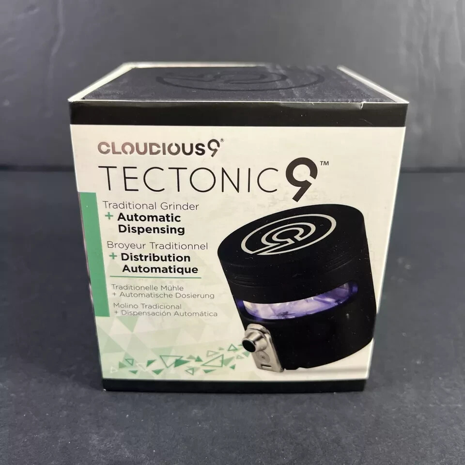 Tectonic9 Herb Grinder Auto Electric Herbal Spice Dispenser Large 2.5