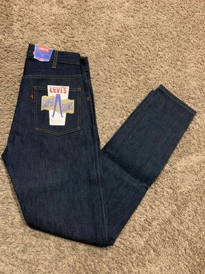 Levi's LVC 606 Super Slims Rigid Jeans Made In USA Men's 29X34 NWT 0001 |  eBay