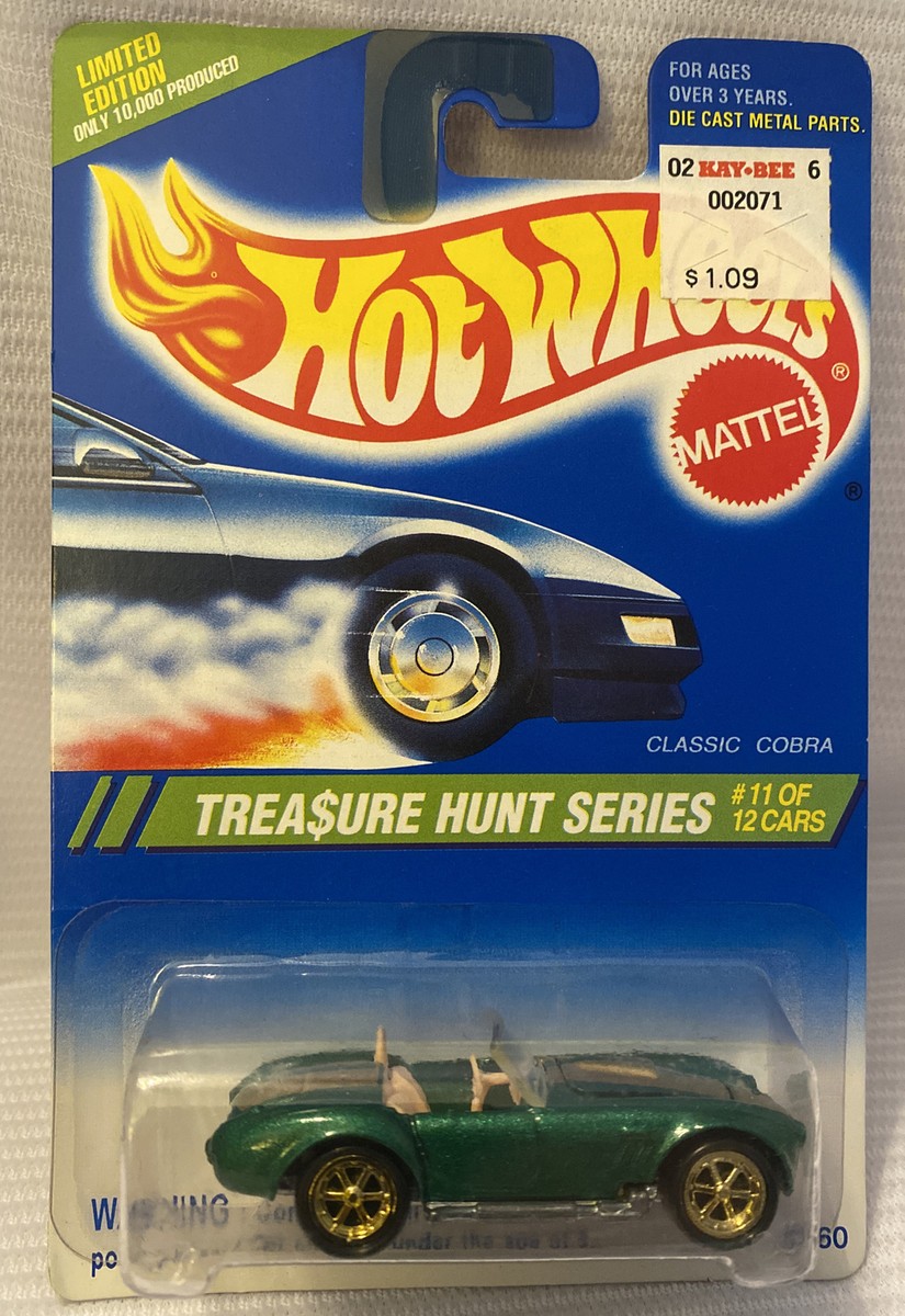 1995 Hot Wheels Treasure Hunt Classic Cobra Real Deal! | eBay