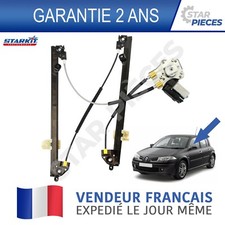 LEVE VITRE AVANT GAUCHE NEUF RENAULT MEGANE 2 2002-2008 8200325136 + MOTEUR