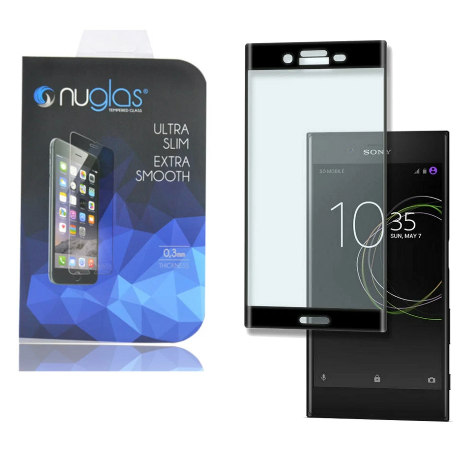 Nuglas 3D for Sony Xperia XA1 XA2 Ultra XZ1 XZ2 Compact Premium Screen Protector - image 2 of 4