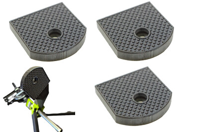Heavy Duty Rubber Feet Upgrade Textured for Rockwell Jawstand XP
