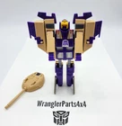 Vintage G1 Transformers 1985 Triple Changer Blitzwing w/ Turret Good Condition