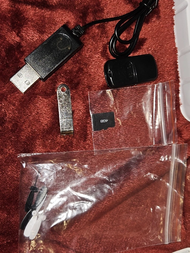 Reely NannoCam Mini Quadcopter Mit Kamera Speicherkarte Und Zubehör Nur 22mm Top - Bild 4 von 4