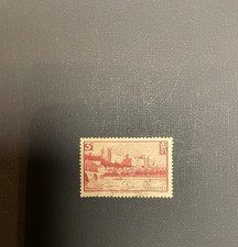 1938 Timbre n°391 oblitéré Palais des Papes à Avignon Pont Benazet