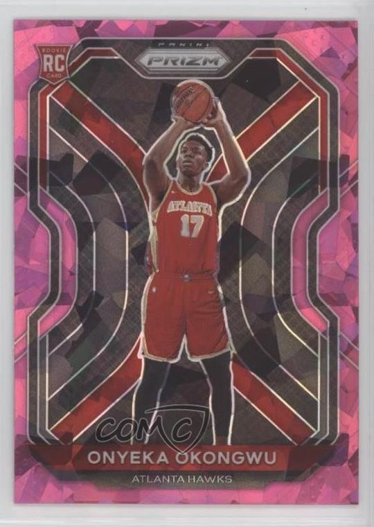 2020-21 Panini Prizm Pink Ice Prizm Onyeka Okongwu #260 Rookie RC