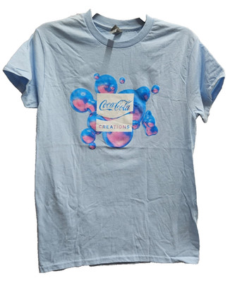 Coca Cola Creations Y3000 Limited Edition Light Blue T-Shirt - Size S - NEW
