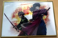 Demon Slayer ufotable C106 Giyu & Tanjiro Acrylic Shikishi Board Comiket Limited