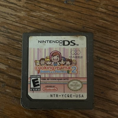 Cooking Mama 2 Dinner with Friends (Nintendo DS, 2007) Cartridge Only UNTESTED
