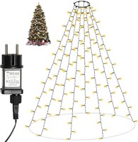 Lichterkette Weihnachtsbaum 2M 280LED 8 SträNge Dekoration Weihnachten