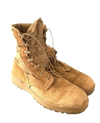 McRae Footwear Military Combat Boots Vibram Men's Size 9.5 R Tan