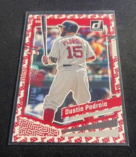 2023 Panini Donruss - DUSTIN PEDROIA #157 One Hundred /100 BOSTON RED SOX