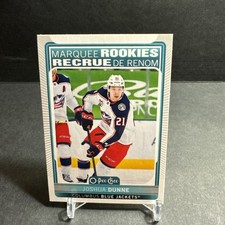 2021-22 O-Pee-Chee Marquee ROOKIES #540 Joshua Dunne NM