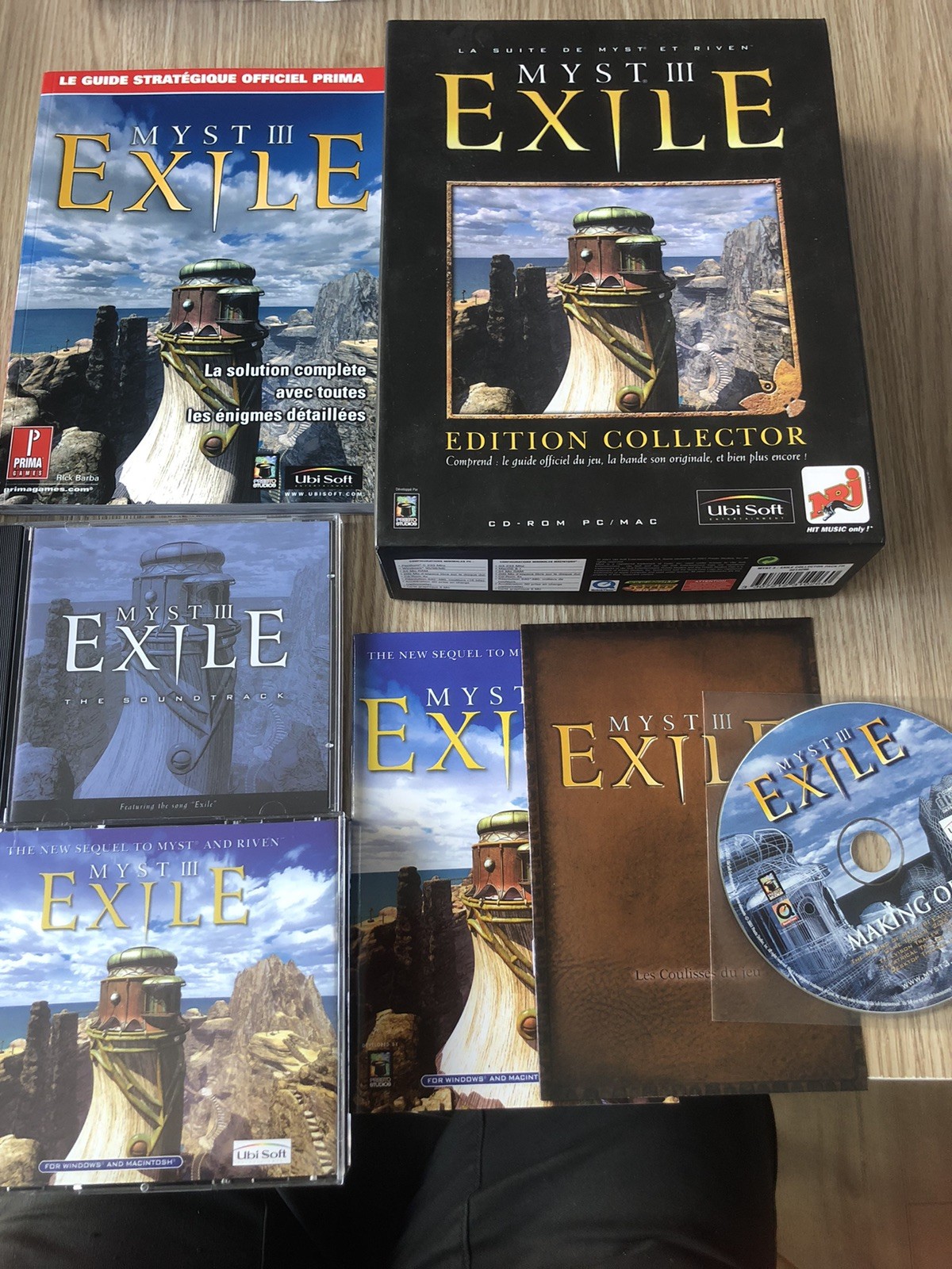 JEU MYST III 3 EDITION COLLECTOR PC CD ROM MAC COMPLET FRANC