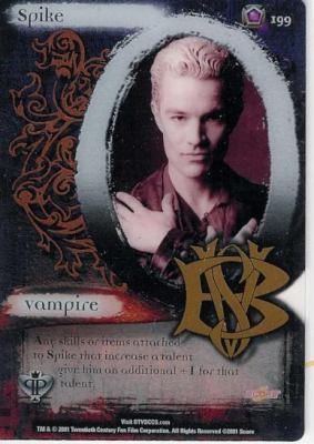 Spike - Essence (Unlimited) Ungraded BTVS: Pergamum Prophecy Unlimited